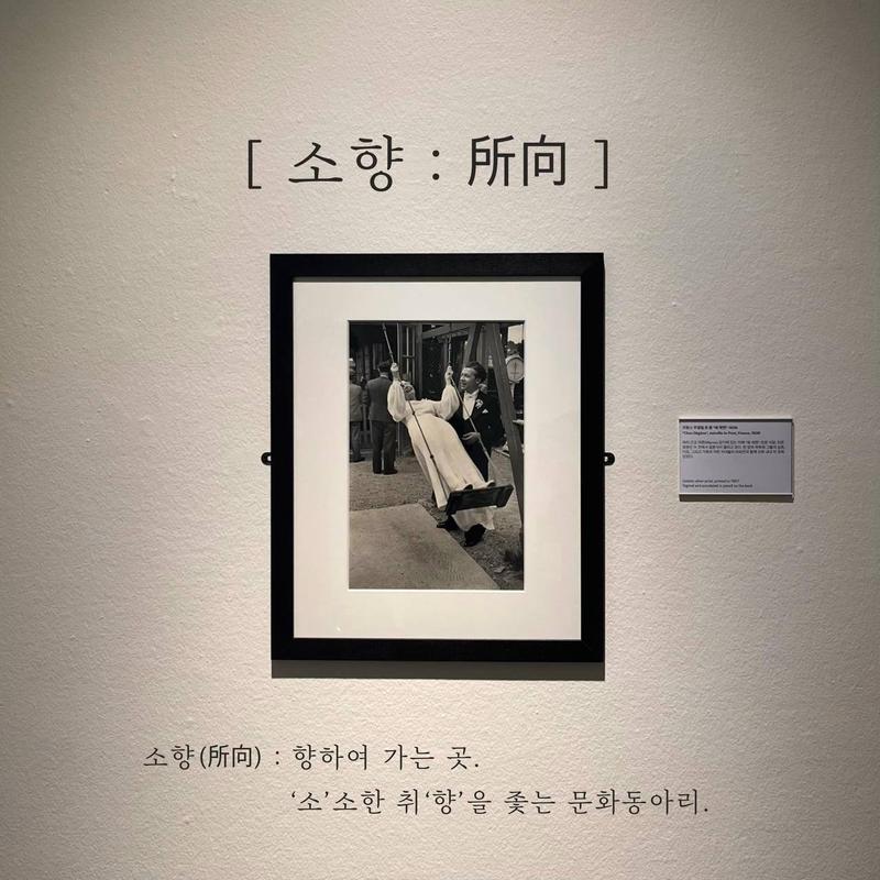 소소한 문화 동아리 소향 (所向) 포스터