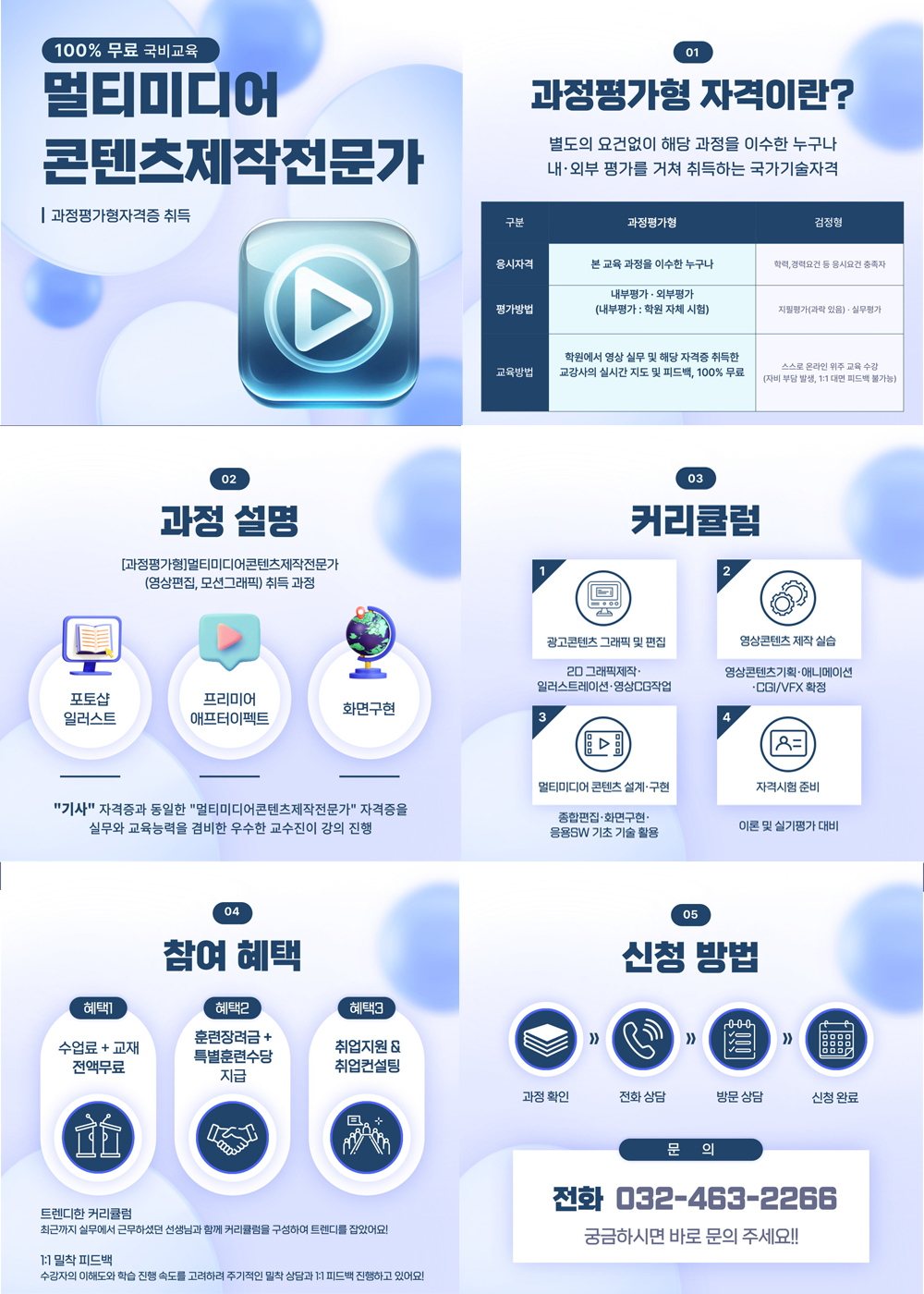 (100% 국비 지원)멀티미디어콘텐츠제작전문가(영상편집, 모션그래픽) 자격증 취득+취업 포트폴리오 제작 과정 포스터
