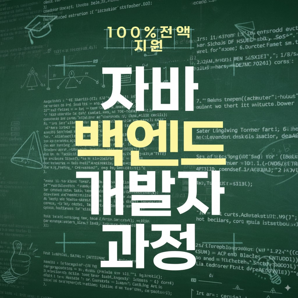 [국비지원무료] [BNK부산은행]금융DT 아카데미(생성형AI활용,자바,Spring,Flutter) 개발자 양성과정 포스터