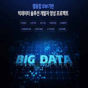 웹 융합 SW기반 빅데이터 솔루션 개발자 양성과정