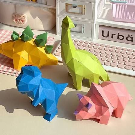 종이모형 소모임 '페이퍼 가든' 포스터