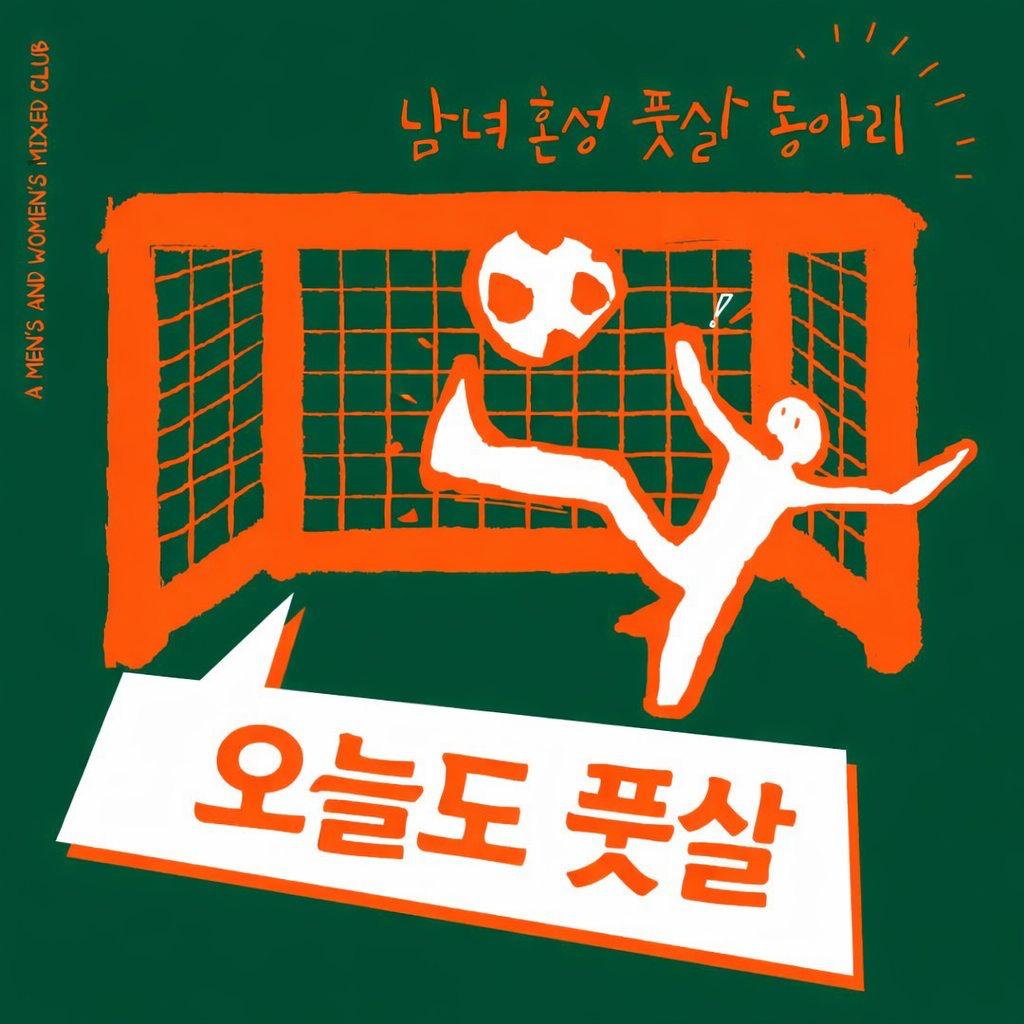 ⚽️ 오늘도 풋살 ⚽️ 포스터